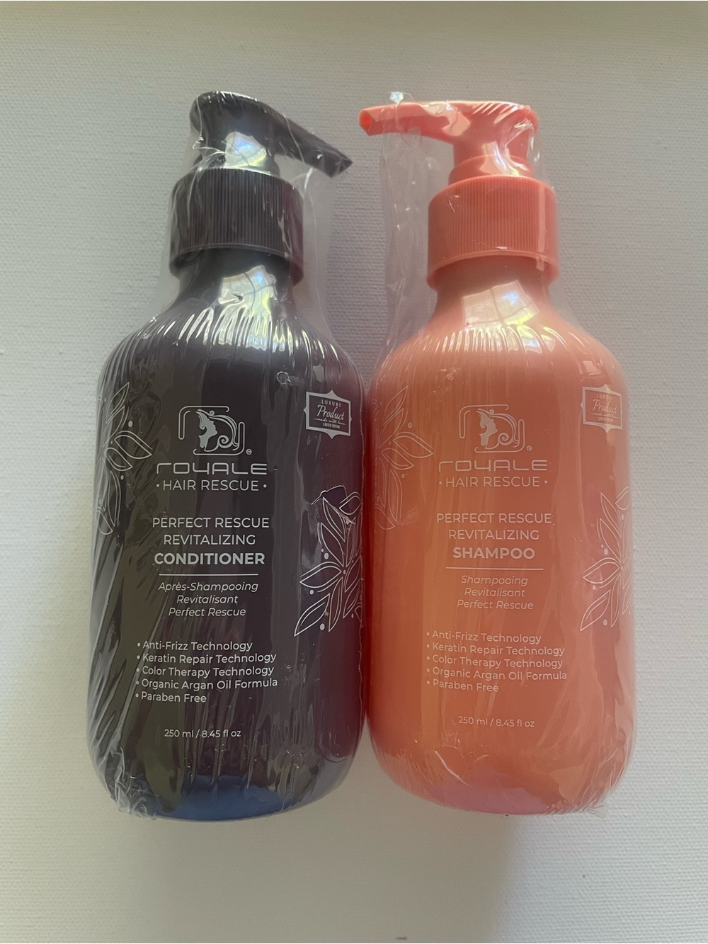 Royale Hair Rescue Perfect Rescue Revitalizing Shampoo - Peach